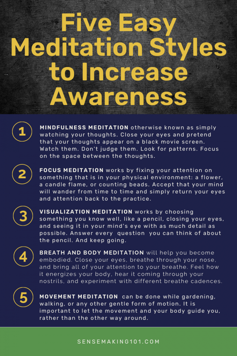 Awareness & Meditation - Sensemaking Resources, Education, and Community